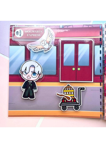 ГАРРИ ПОТТЕР книга на липучках No Brand (365762423)