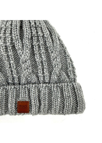 Шапка, арт. 83574-236665, сірий, 55-57 MaxiMo (357204143)