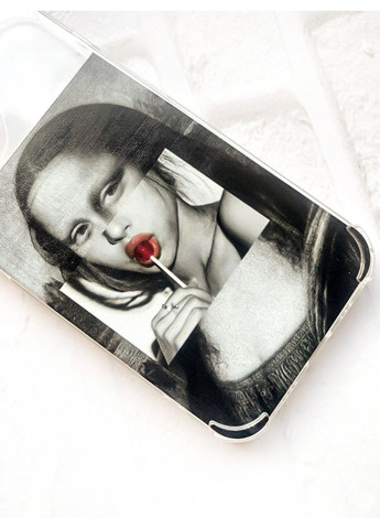 Чохол з потовщеними кутами на Samsung Galaxy А50 (2019) А505:: Сучасна Мона Ліза (принт 351) Creative (360665574)