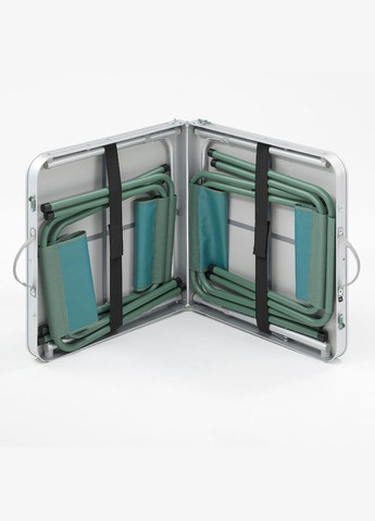 Складной Стол Для Кемпинга (Пикника) + 4 Сиденья, Высота 70 см Столешница 60x120 см Quechua (335052777)