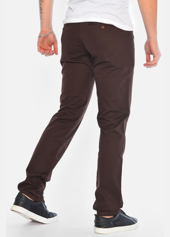 Штани чоловічі темно-коричневого кольору Let's Shop (315483546)