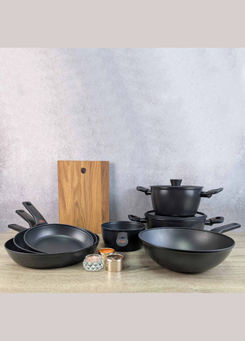 Кастрюля с крышкой CHEF COLLECTION 24 см 3,8 л с антипригарным покрытием Vitrinor (322578719)