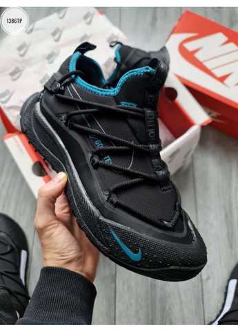 КРОССОВКИ ЖЕНСКИЕ NIKE ACG TERRA ANTARKTIK GORE-TEX LOW BLACK / BLUE НАЙК АСГ ТЕРРА АНТАРКТИК No Brand чёрные демисезоны (368858355)