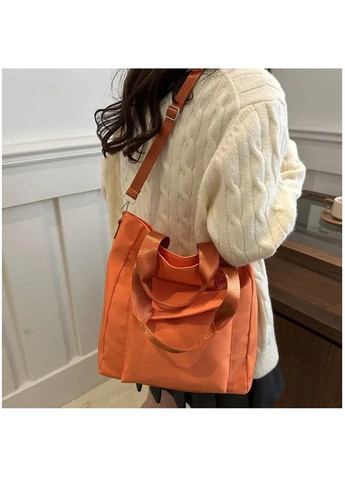 Сумка жіноча невелика тканинна помаранчевий No Brand (335053657)