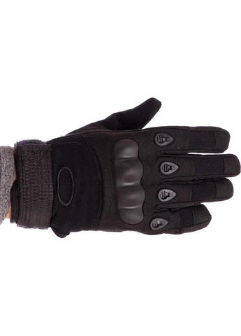 Рукавиці тактичні з посиленим протектором BC-4623 Чорний Oakley (317202955)