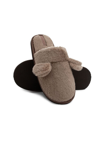 Бежевые тапочки женские 13325-13291-13292 бежевый (ny) shop (4820182051890) Twins