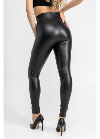 Лосини з еко-шкіри на флісі TOTALFIT LG144-KM10 black (365761236)