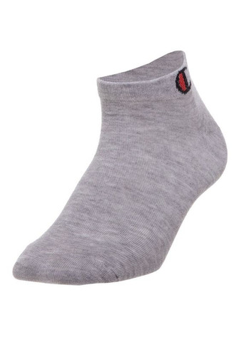 Шкарпетки спортивні чоловічі короткі A099 (нейлон, бавовна,, Сірий) Champion (354703000)