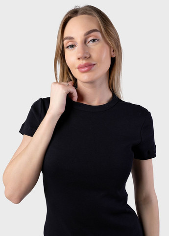 Футболка женская Fashion черная 103564 Power - (325676833)