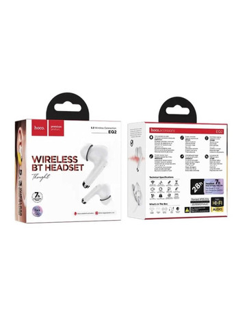 Навушники EQ2 Thought true wireless BT headset Purple Hoco (353497612)