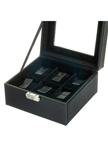 Шкатулка-бокс для хранения часов на 6 отделов 9х17х18 см 0505-003 Lefard (346532652)