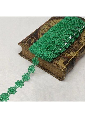 (1 м) Мереживо макраме 2,5 см (13 м) колір - зелений (M10070-019) Plus-plus (354795147)