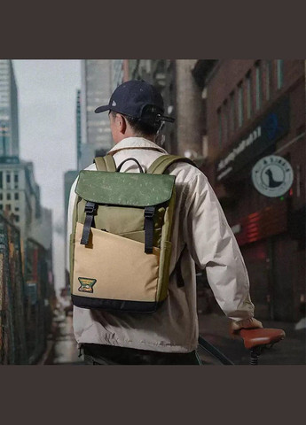 Рюкзак Slash-T64 Flip Laptop Backpack Green 15.6 Inch/18L (T64M1T1GC) tomtoc (304731288)