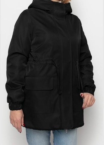 Дубленка 1380M-C Черный/ Таслан Черный #19-4006А/ Таслан Черный SAM MK Samange (313105430)