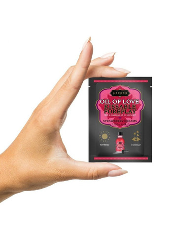 Подарочная открытка с набором Сашетов и Конверт Same Penis Forever клубничка Kama Sutra (298050397)