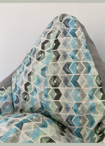 Кресло - мешок груша, L - 120х90 Римини 69+Desi DT8 SkyPuff (361258689)