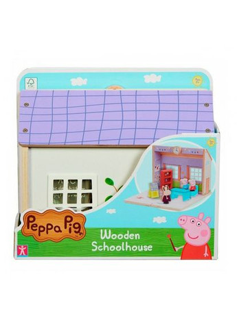 Деревянный игровой набор Peppa Школа Пеппы Peppa Pig (290706002)