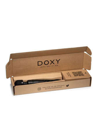Вибромассажер DOXY3 USB-C Massager MATTE BLACK Doxy (334285649)