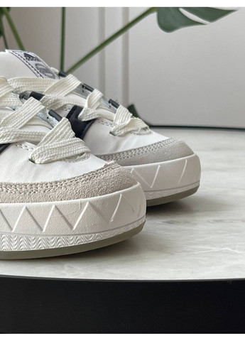 Кроссовки женские Adidas Adimatic White Black Grey | Адидас Адиматик белые No Brand белые демисезоны (362207183)