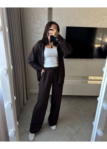 💎 Костюм «Royal Comfort» с брюками и удлиненной рубашкой — Размерная сетка в описании DK/DL Мода без кордонів (359556854)