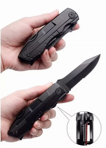 Мультитул Плоскогубцы Кусачки IPRee 9 в 1 + Отвертка, пила, нож, пассатижи + биты (5002331) Clefers (315633903)