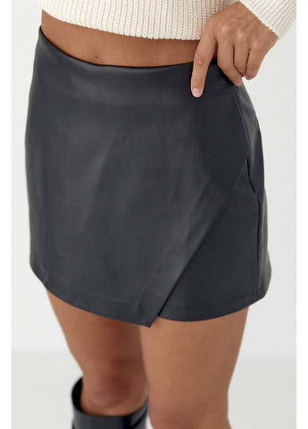 Спідниця-шорти із еко-шкіри Lurex Юбка (370393274)