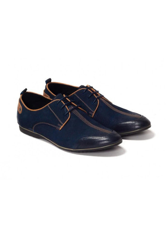 Темно-синие туфли 7142050 45 цвет тёмно-синий Carlo Delari