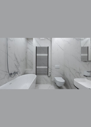 Полотенцесушитель электрический Derby, 1170х530х80мм, таймеррегулятор, сталь, Hygge Family (316391312)