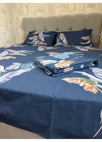 Комплект постельного белья полуторный No Brand полоса сіра (370172883)