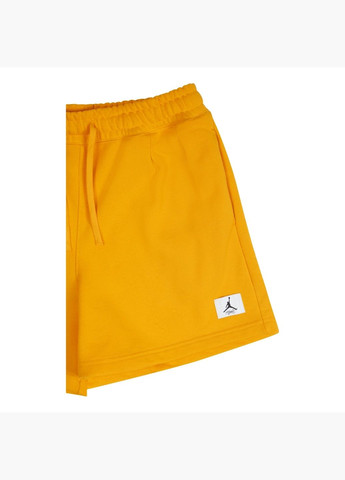 Шорты женские Flight Fleece Short Yellow DQ4611-705 Air Jordan (326783144)