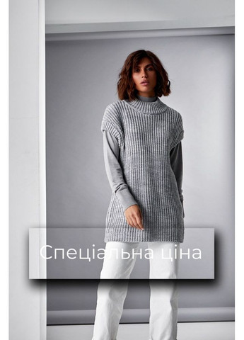 Жилет 2448 Сірий Triko Bakh (368651348)
