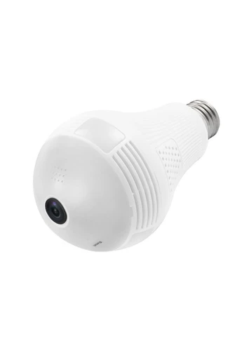Панорамна IP WiFi камера Smart 3D лампочка з детектором руху та сигналізацією H-302L UKC (383040436)