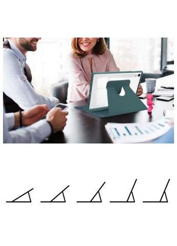 Чехол для планшета 360° Rotatable Samsung Galaxy S10 Plus (SM-X820/SM-X826) 12.4" Dark Green (712266) BeCover 360° Rotatable Samsung Galaxy Tab S10 Plus (SM-X82 (366520866)