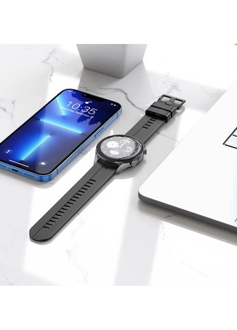 Розумний годинник Smart Watch Y7 + магнітна зарядка (Чорний) Hoco (313653949)