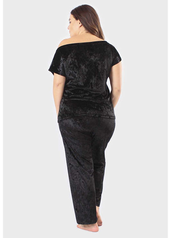 Черная пижамный комплект Ghazel