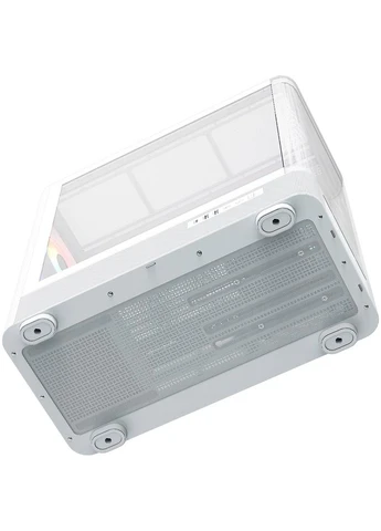 Корпус VOLCANO AQ500 ARGB MIDI FRONT (MC-A-AQ500-4FA-W) Modecom (390179517)