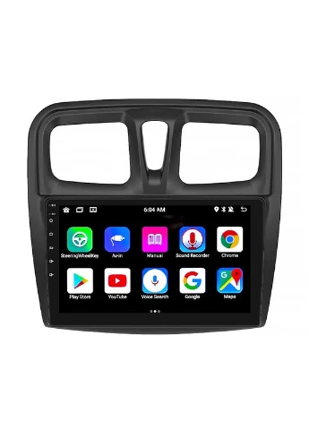 Штатна магнітола для Renault Sandero II 2013-2018 екран 9" 4/32Gb 4G Wi-Fi GPS Top Lesko (378910810)
