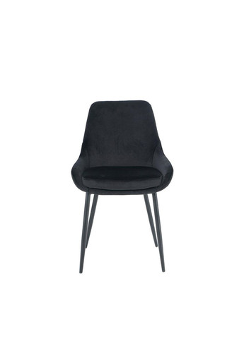 Стілець HUGO чорний каркас/чорний Intarsio (365461447)