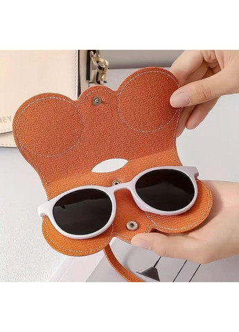 Мягкий чехол для очков, кожаный чехол для очков с экокожи No Brand (297330025)