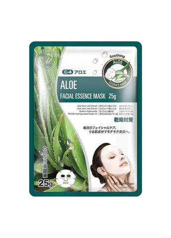 512 тканевая маска с алоэ, 1 шт Mitomo (322290656)