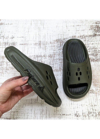 Хаки повседневные шлепанцы сланцы подростковые Fashion