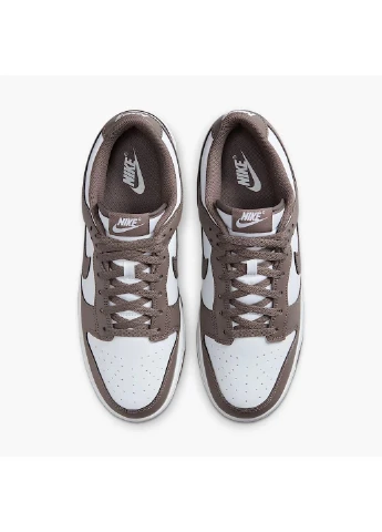 Білі кросівки унісекс dunk low brown/white Nike