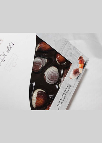 Конфеты с начинкой пралине J.D. Sea Shells, 250 г (Бельгия) Gross (348060041)