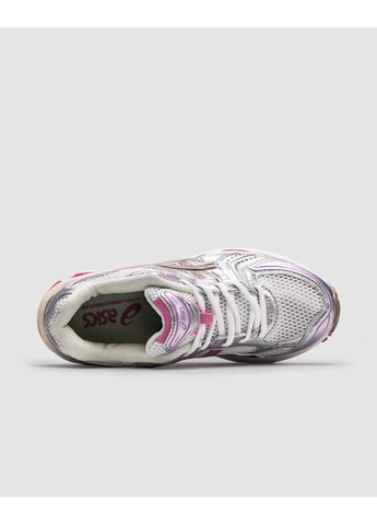 Белые летние кроссовки asics gel-kayano 14 unlimited pack white/fawn асикс гель кахано 14 No Brand