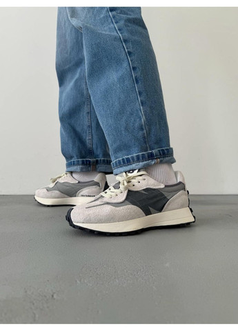 Сірі Осінні кросівки чоловічі new balance 327 grey logo нью беланс 327 No Brand