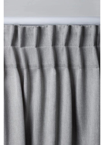 Шторы с диагональной структурой Original 2шт 4м х от 2,5м до 3м HYGG (370367188)
