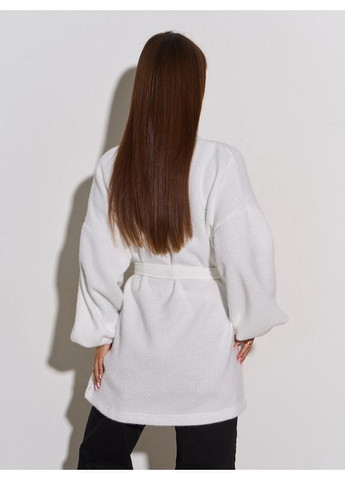 Белый демисезонный кардиган ISSA PLUS