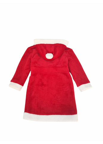 Комбинированная зимняя детская теплая новогодняя пижама (кофта + штаны + халат) для мальчика кремова/красная (25101048) кофта + брюки Primark