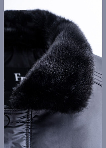 Черная куртка на верблюжьей шерсти мужская wf 2148 черная Freever