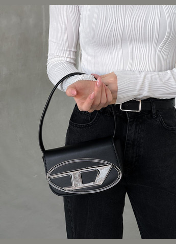 Сумка Дізель 1DR Iconic Shoulder (Premium) чорний No Brand (322375671)